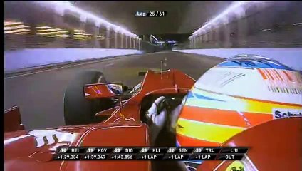F1 - Singapore GP 2010 - BBC - Part 2
