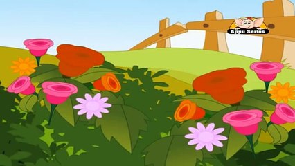 Nursery Rhymes in Hindi - Rang Birange Phool - Nursery Rhyme