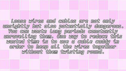 Why You Should Use A Cable Caddy