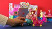 Shopkins Peppa Pig, George, Mummy and Daddy Pig go Shopping! Peppa Pig Toys Shopping Day!