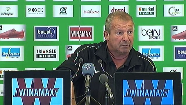 Rolland Courbis après ASSE 1-0 MHSC (34ème journée L1)