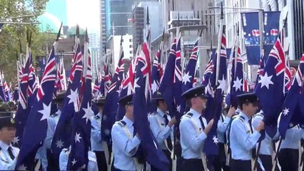 Anzac Centenary March Sydney Part 2 of 5  9am,25 Apr 2015