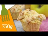 Recette de Muffins aux pommes sans lactose et sans gluten - 750 Grammes