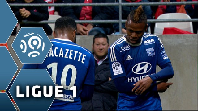 But Clinton NJIE (19ème) / Stade de Reims - Olympique Lyonnais (2-4) - (SdR - OL) / 2014-15