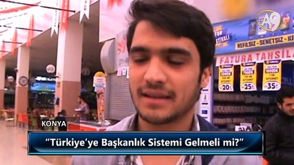 Halkımıza Başkanlık Sistemini Sorduk: Türkiye'ye Başkanlık Sistemi Gelmeli mi? - 21