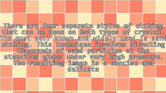 Techniques For Crystal Engraved Awards Creation