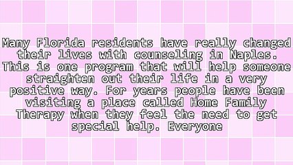 Counseling In Naples Can Be Beneficial