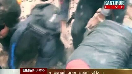 El dramático rescate de las víctimas del terremoto de Nepal