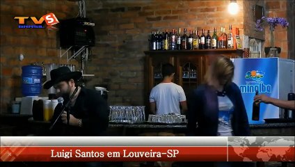TVSim Brasil com Luigi Santos de São Paulo no Castelo Pizzaria em Louveira-SP