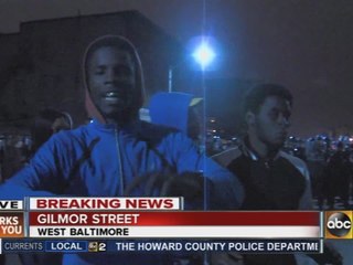 Police on watch in West Baltimore as Freddie Gray protests continue