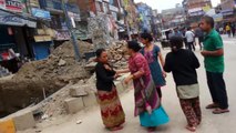 Earth Quake live Video In NEpal