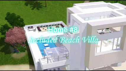 The Sims 3 House : Secluded Beach Villa [HD]