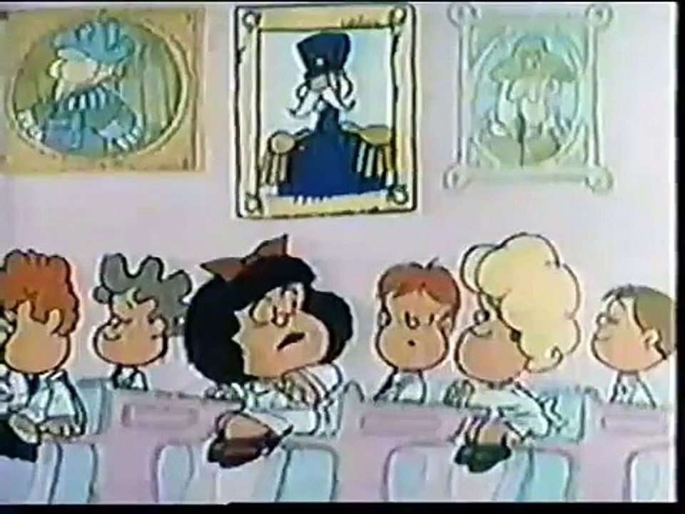 Mafalda va a la Escuela