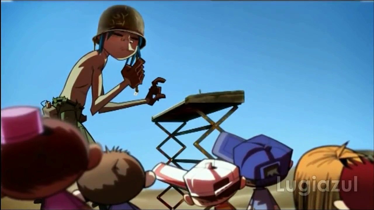 Gorillaz - Dirty Harry (Video Oficial) Subtitulado en Español (HD)
