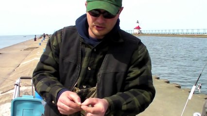 Lake Michigan Pier Fishing