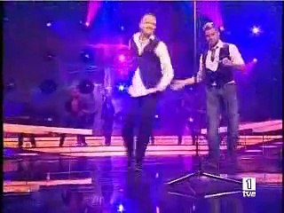 Miguel Bosé y Ricky Martín-Bambú