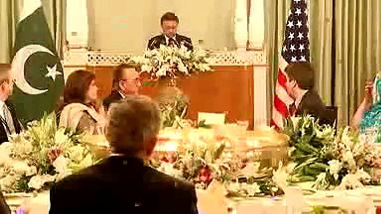 State Dinner in Pakistan w/Pres & Mrs Bush 2006/3/4