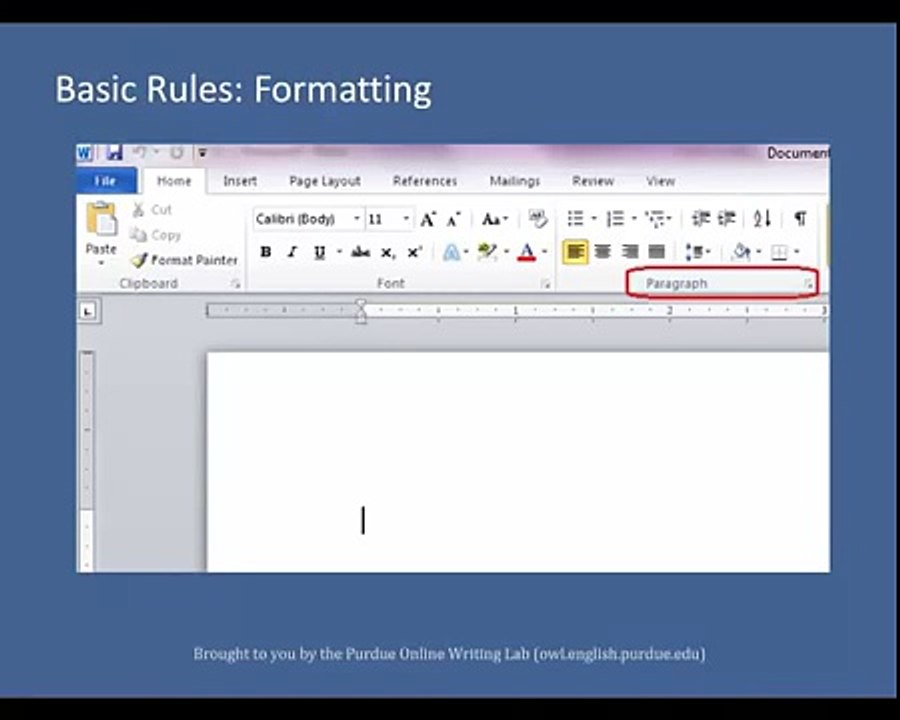 Purdue OWL: APA Formatting: Reference List Basics