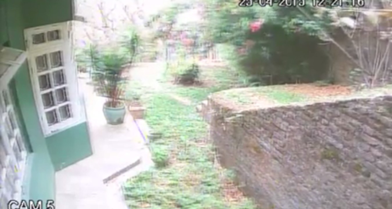 CCTV Catches Violence of Nepalese Earthquake