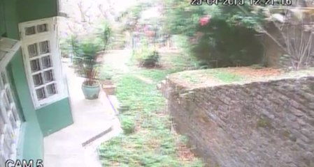 CCTV Catches Violence of Nepalese Earthquake