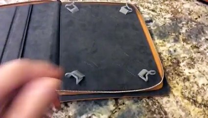 Review Aleratec Premium Universal Tablet 8.9-10.1 inch Leather Portfolio Business Carrying Case