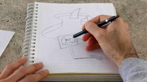 Dibujo anamórfico: ¡Dibujando tiburones 3D en mi cuaderno! - Arte Divierte.