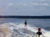 water skiing