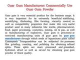 Best Guar Gum manufactures and suppliers in Georgia