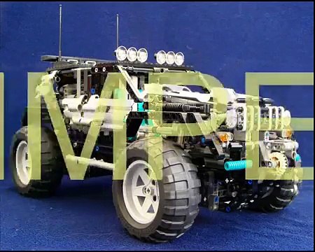 Lego Off Roader 8297 - Pimped & Motorized