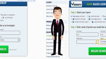 Verispy Instant Online Background Check Tutorial