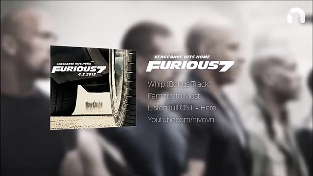 Fast And Furious 7 Ost Whip Bonus Track Video Dailymotion dailymotion