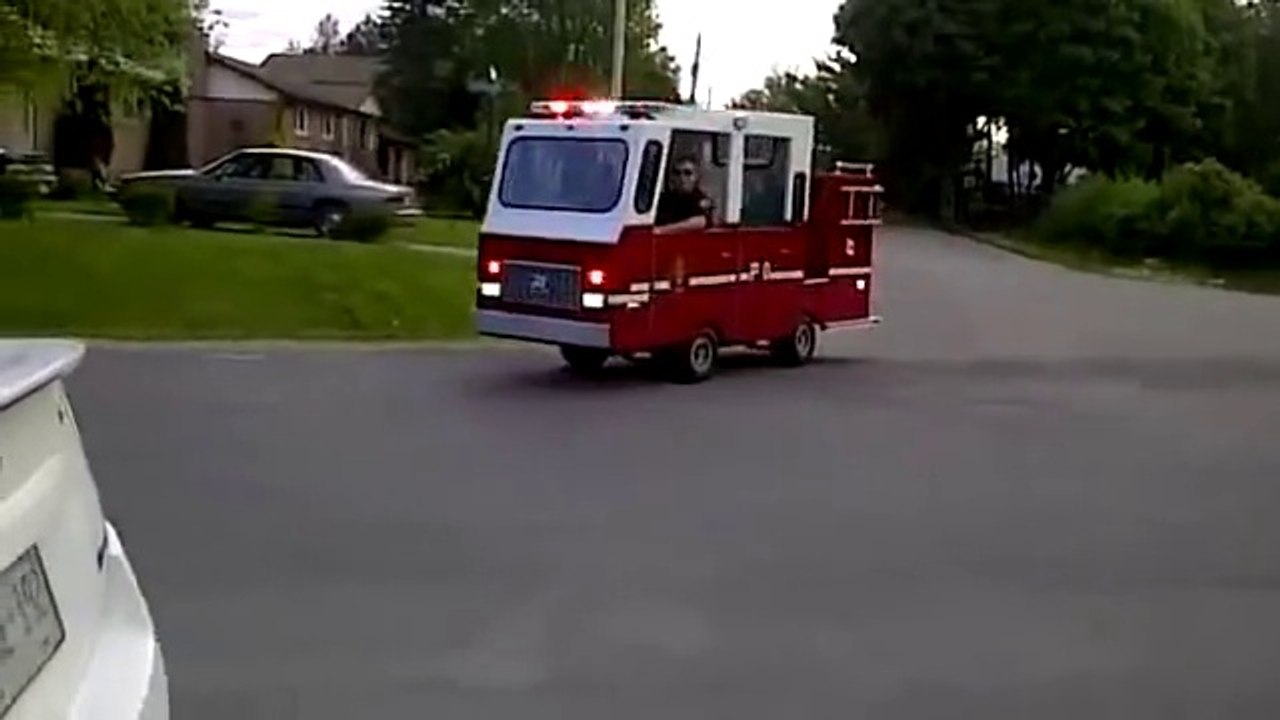World's Smallest FIRE TRUCK