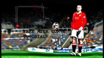 Fifa 09 Ultra-Curled free kick tutorial HD *xbox 360 and ps3*