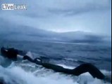 Raw Video: US Coast Guard intercepts drug running submarine