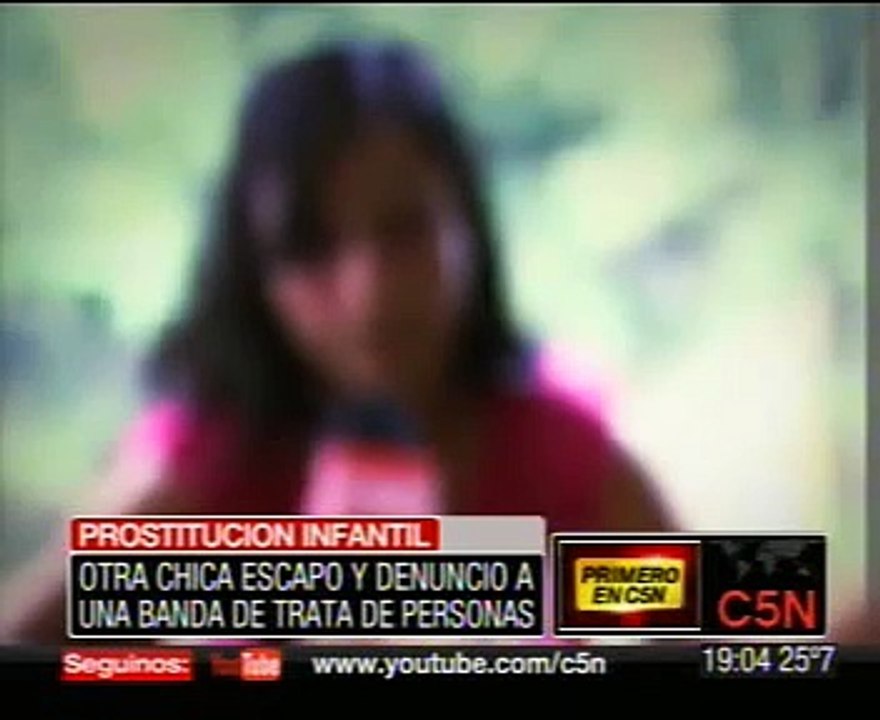 C5N PROSTITUCION INFANTIL - TESTIMONIO