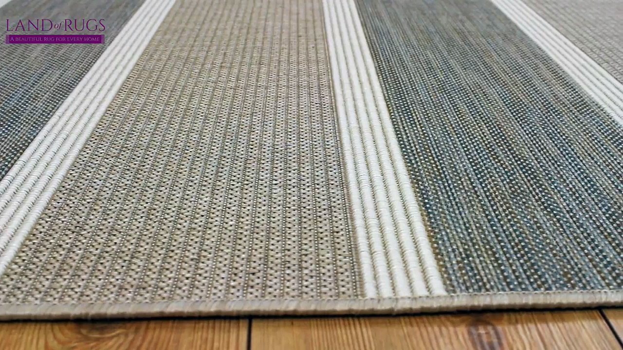 Ravello Blue Flatweave Rug