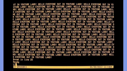 Homebrew 6502 Computer Cassette Tape Storage Demo