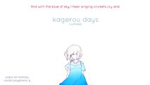 Kagerou Days [Piano Outtake] (English Cover )【JubyPhonic】カゲロウデイズ