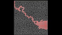 Maze solver using A* pathfinder algorithm