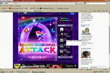 Robot Unicorn Attack facebook hack1