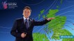 Scottish weather forecaster loses it live on air