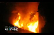 شاهد روبورتاج: حريق يثير الذعر قرب المستشفى الحسني بالناظور Nador Ariffino.net