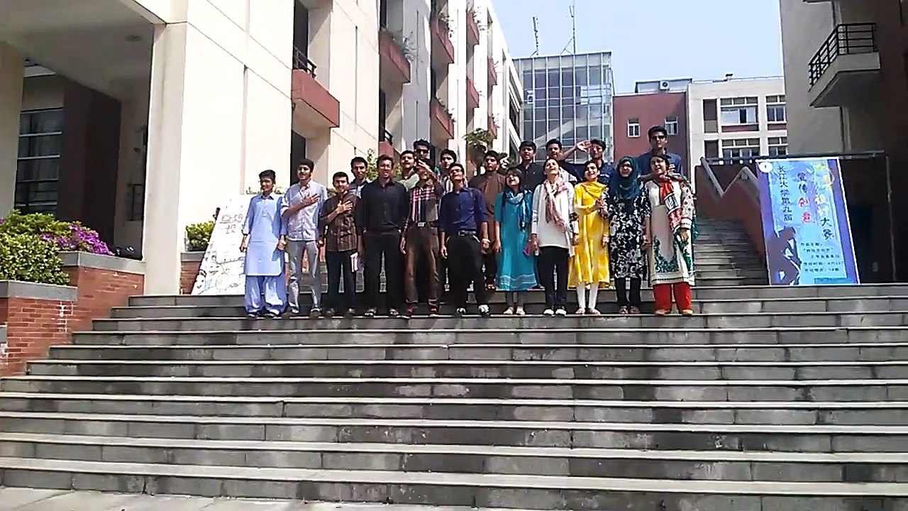 National Anthem in Yangtze University MBBS 2015 Students