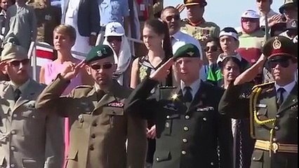 Tribute to Pakistan's Armed forces.