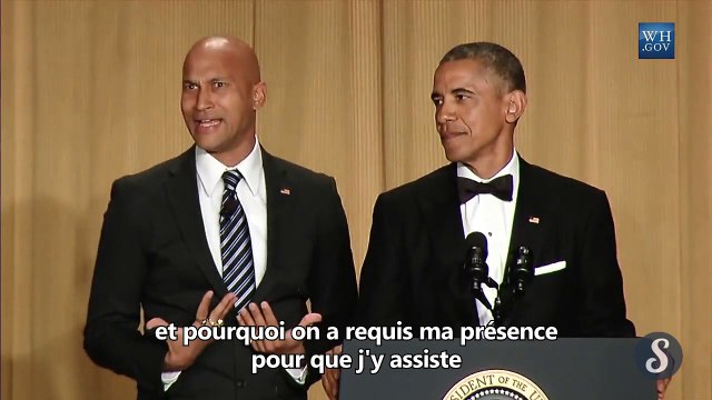 Barack Obama fait un discours hilarant - vostfr