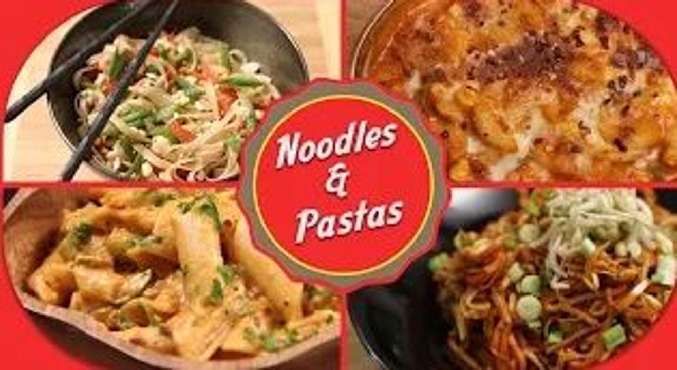 Noodles And Pastas | Easy To Make Chinese And Italian Recipes By Ruchi Bharani