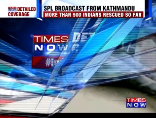 King Tribhuwan's statue tumbles down