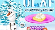 ▐ ╠╣Đ▐► Cooking Coconut cream pie with Olaf in the fun cooking game