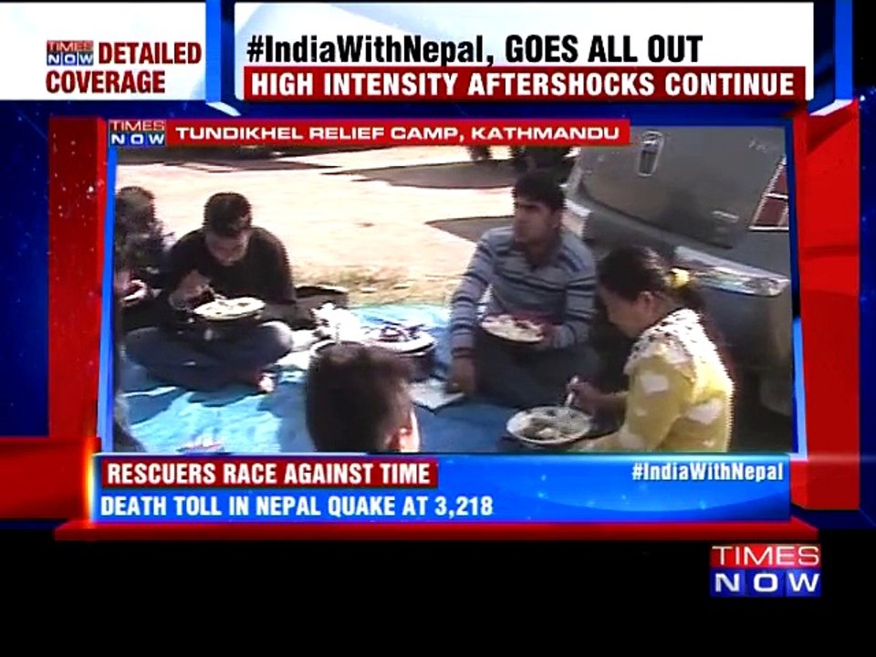 Report from Tudikhel relief camp