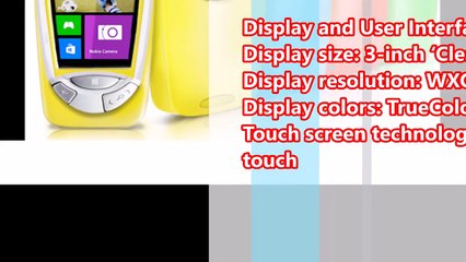Nokia 3310 Windows 8 Phone With Preview 41 MP Camera